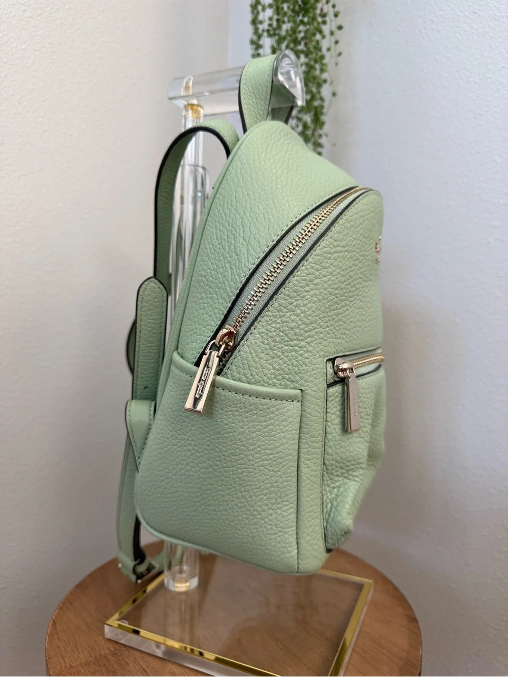 Kate Spade Leila Mini Domed Backpack Seafoam Green